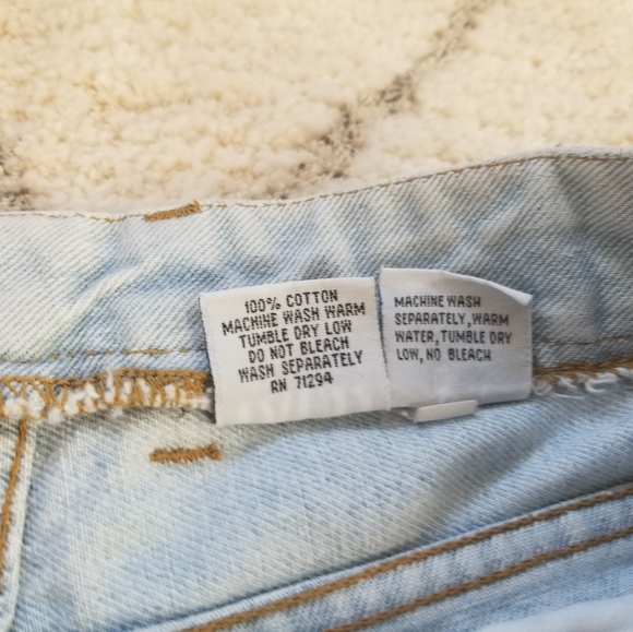 Vintage B.W.B light wash high waist denim Jeans - Picture 10 of 10